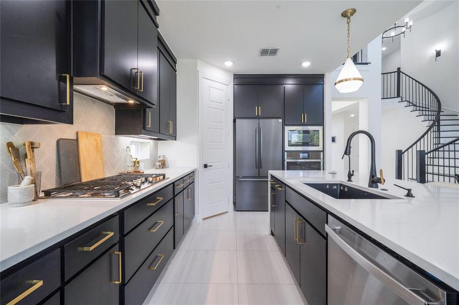 Furnished interior view inside a new home in , Frisco (Image 30).