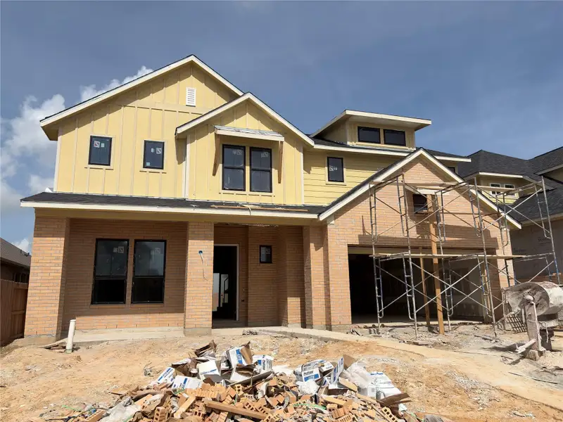 In-progress construction of a new home in Jubilee 80′ Lots, Hockley, TX (Image 20). In-progress construction of a new home in Jubilee 80′ Lots, Hockley, TX (Image 20).