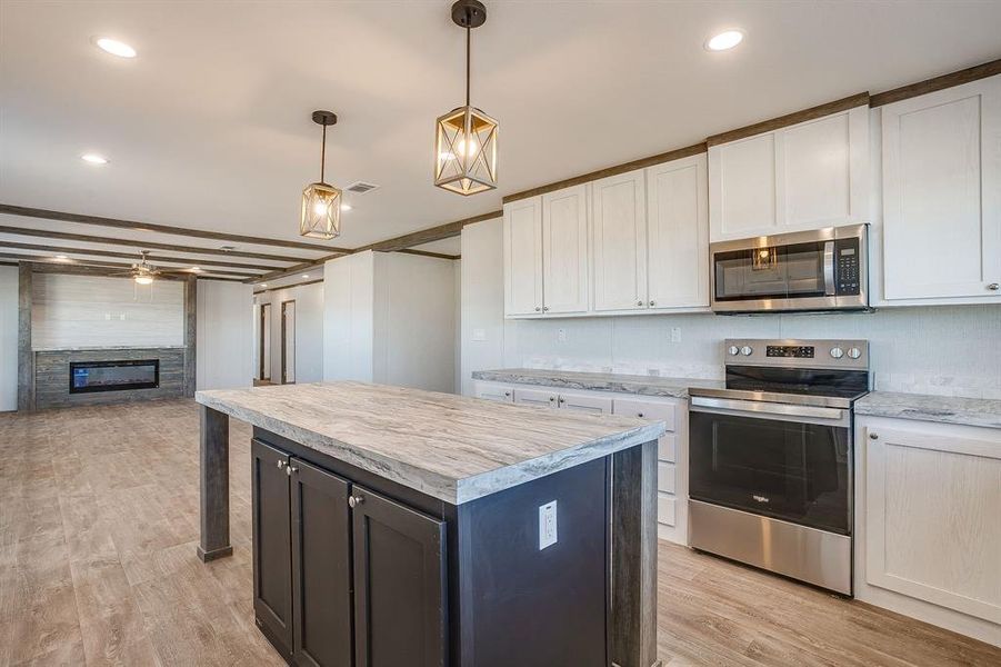 Furnished interior view inside a new home in , Mineral Wells (Image 4). Furnished interior view inside a new home in , Mineral Wells (Image 4).
