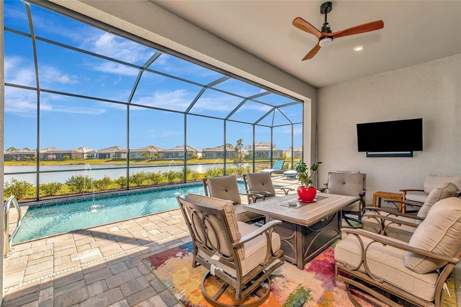 Exterior details and patio area of a home in , Englewood (Image 29). Exterior details and patio area of a home in , Englewood (Image 29).