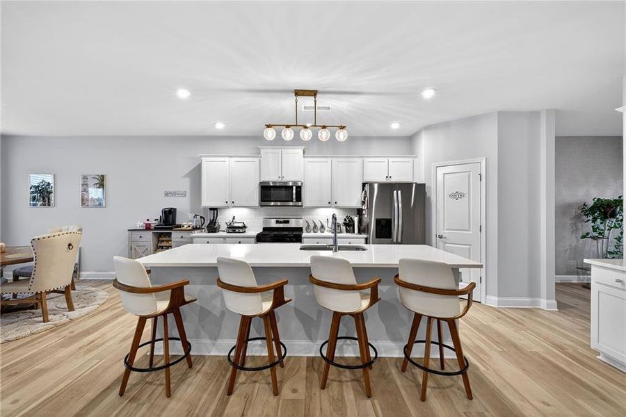 Furnished interior view inside a new home in , McDonough (Image 8).