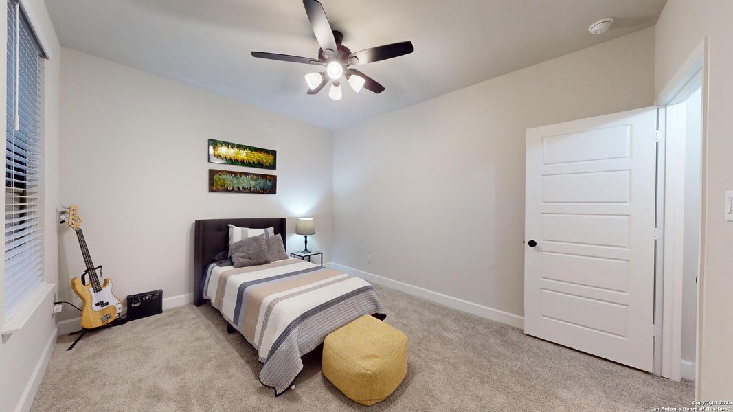 Furnished interior view inside a new home in Weston Oaks 55', San Antonio (Image 31).