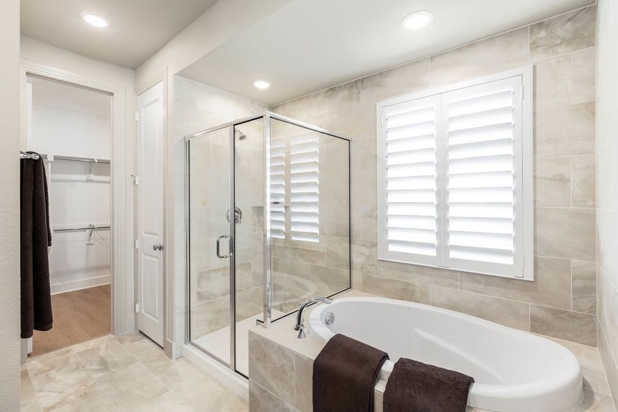 Representative Primary Bathroom - some options shown