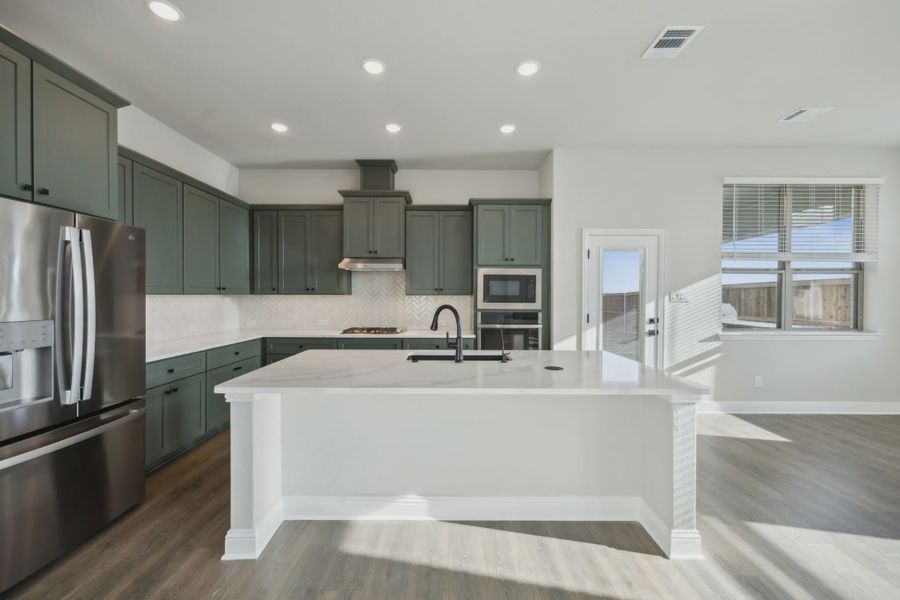 Representative furnished interior of a home built from the Avalon by Chesmar Homes in Silo Mills, Joshua (Image 4).
