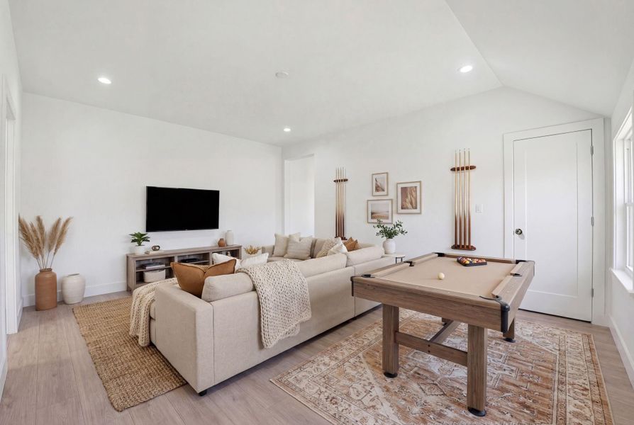 Virtual Staged Game Room