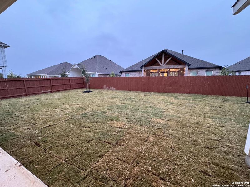 Exterior details and patio area of a home in , Castroville (Image 3).