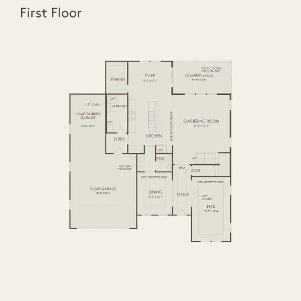 2D floor plan layout of this home in Amherst, McDonough, GA (Image 3).