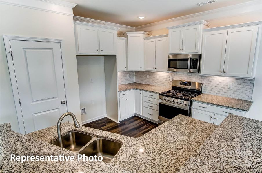 Furnished interior view inside a new home in The Meadows at Laurelbrook, Sherrills Ford (Image 11). Furnished interior view inside a new home in The Meadows at Laurelbrook, Sherrills Ford (Image 11).