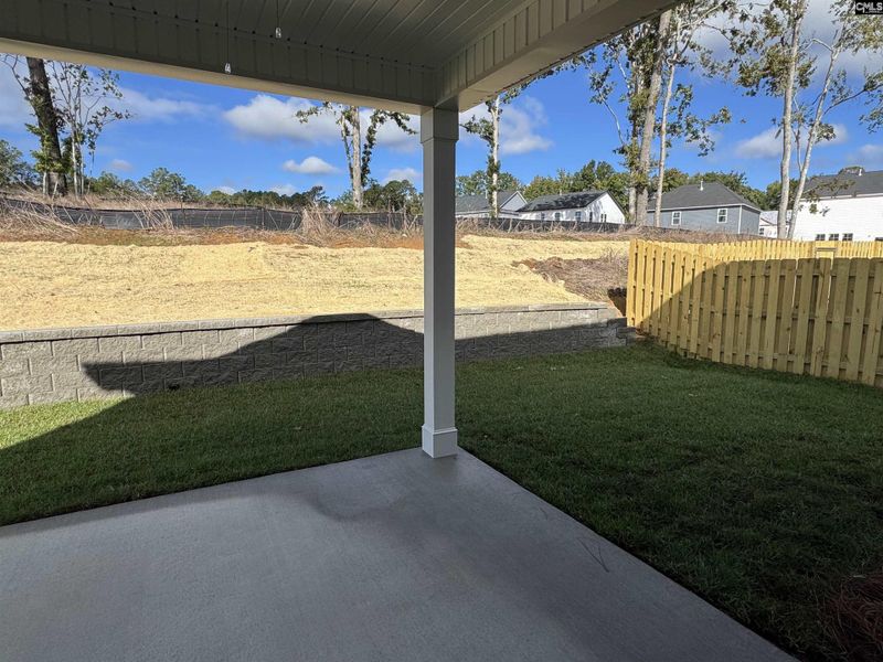 Exterior details and patio area of a home in Boykin Hills, Chapin (Image 2). Exterior details and patio area of a home in Boykin Hills, Chapin (Image 2).
