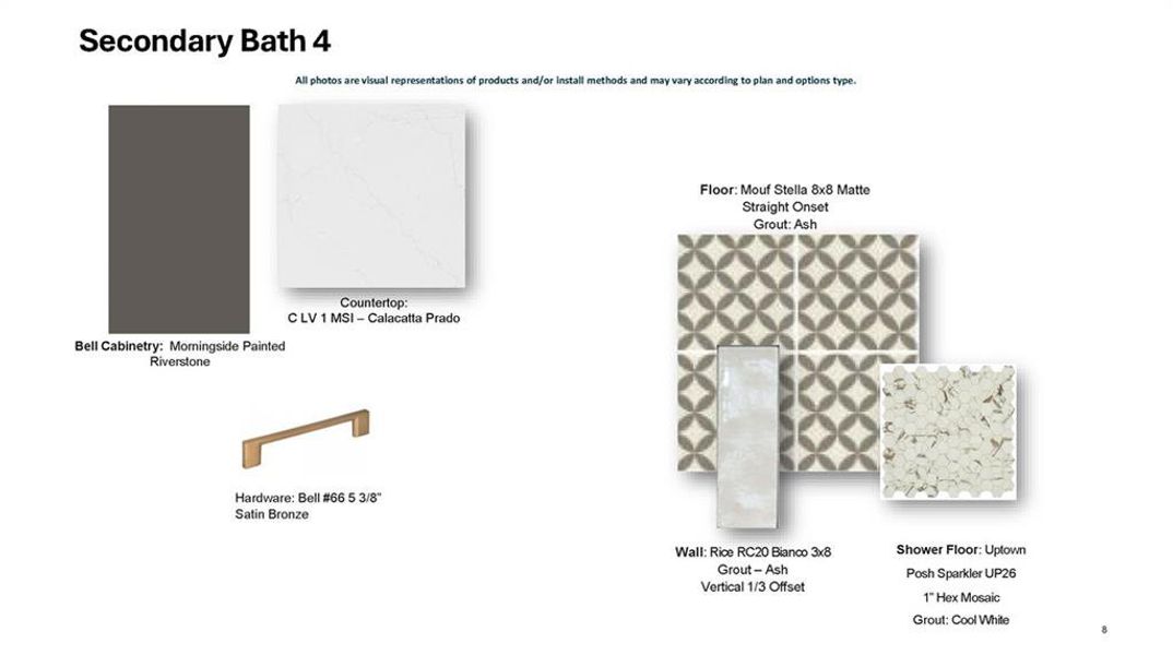 Sample of building materials used in homes in Park Walke, Alpharetta (Image 46).