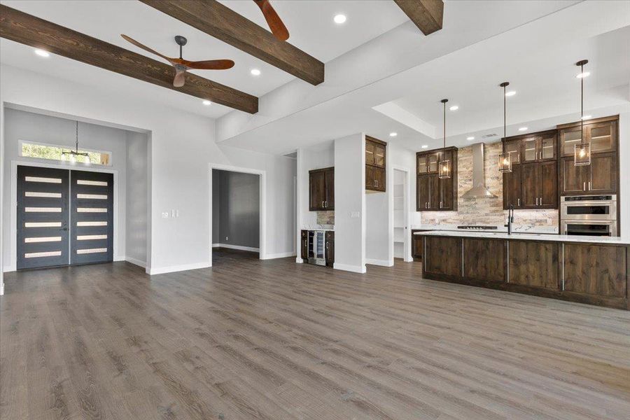 Spacious, unfurnished interior of a new home in , Bastrop (Image 23).