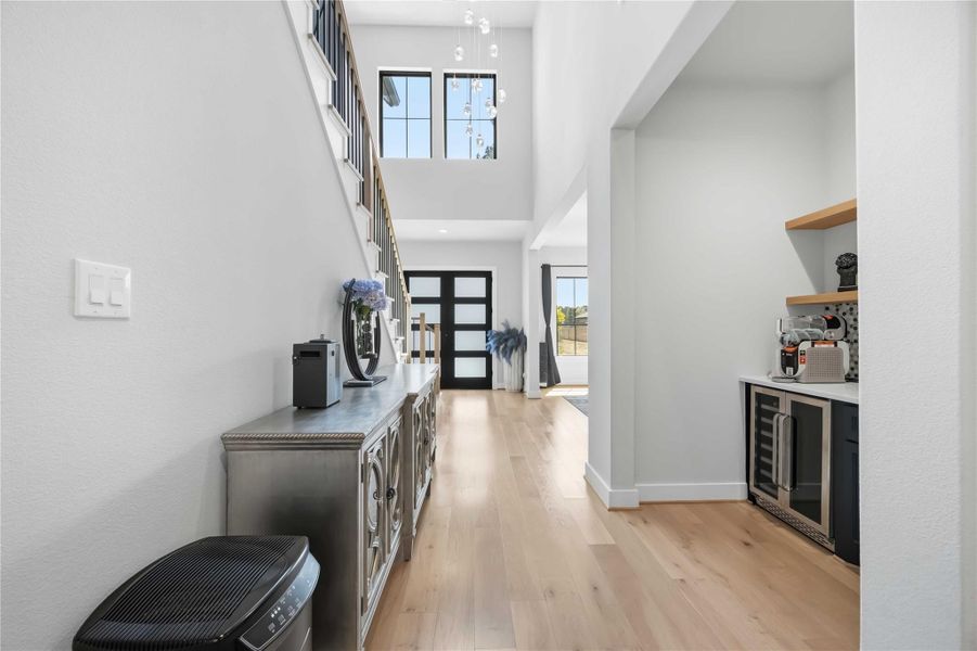 Furnished interior view inside a new home in Artavia, Conroe (Image 24).