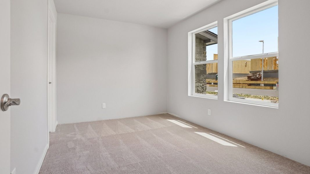 Furnished interior view inside a new home in Windler Townhomes, Aurora (Image 15).