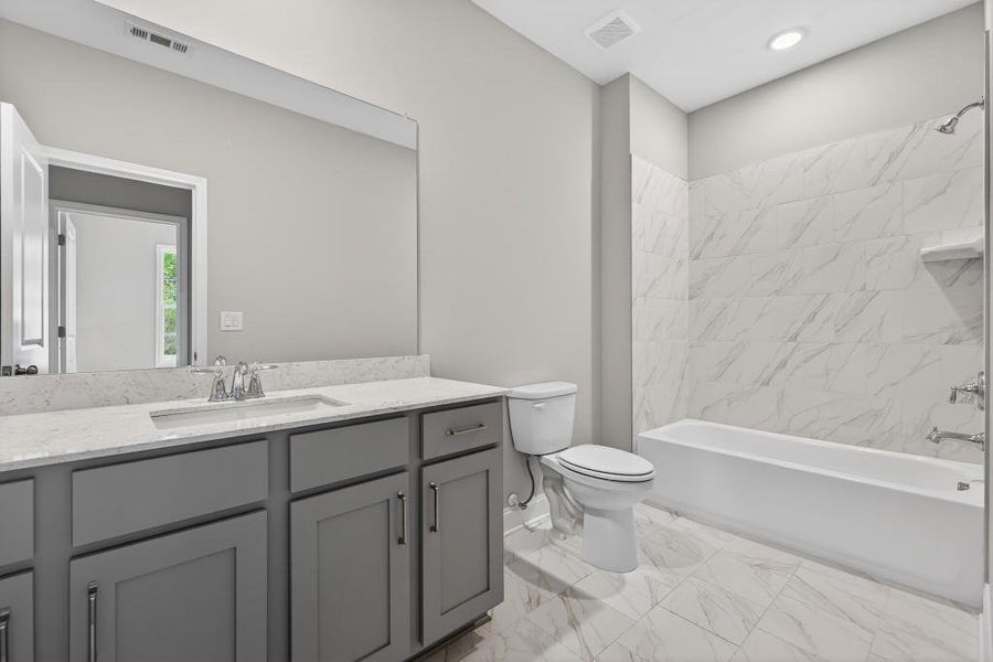 Furnished interior view inside a new home in , Sugar Hill (Image 15).