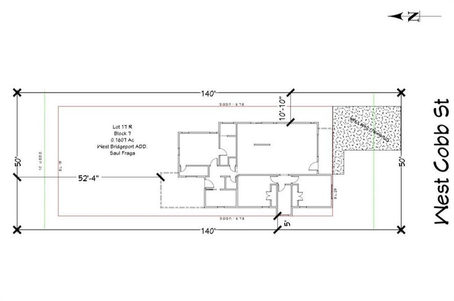 2D floor plan layout of this home in , Bridgeport, TX (Image 4).