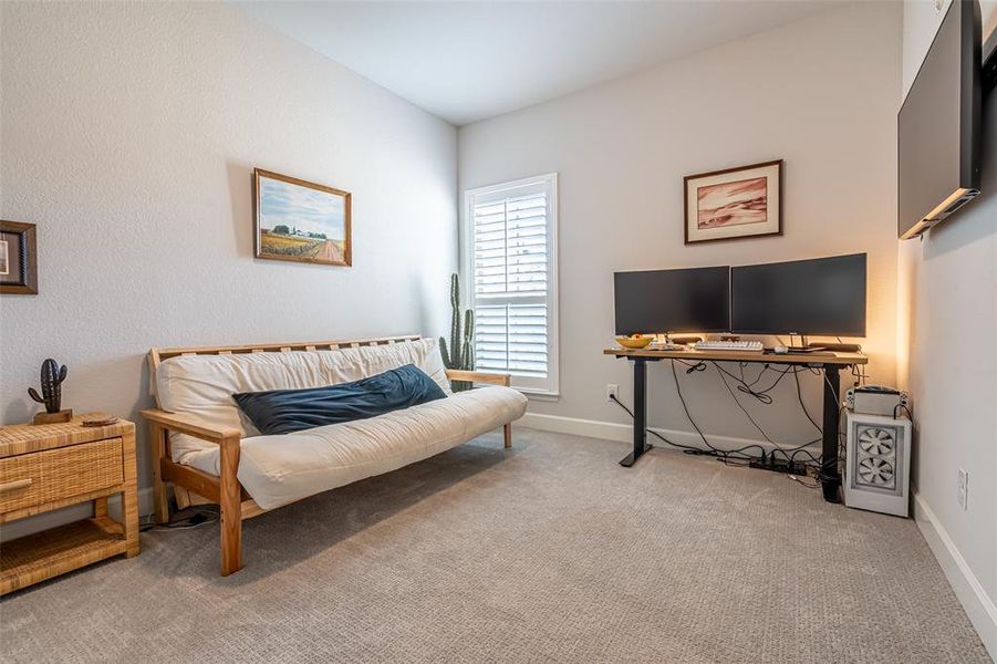 Furnished interior view inside a new home in Walsh Townhomes, Aledo (Image 13).