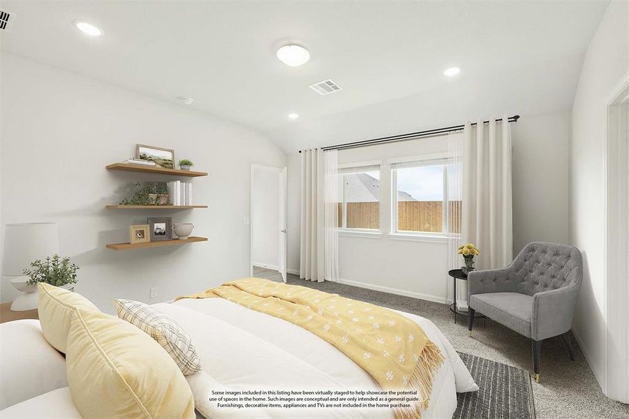 Furnished interior view inside a new home in Georgetown at Kings Fort 50s, Kaufman (Image 9). Furnished interior view inside a new home in Georgetown at Kings Fort 50s, Kaufman (Image 9).