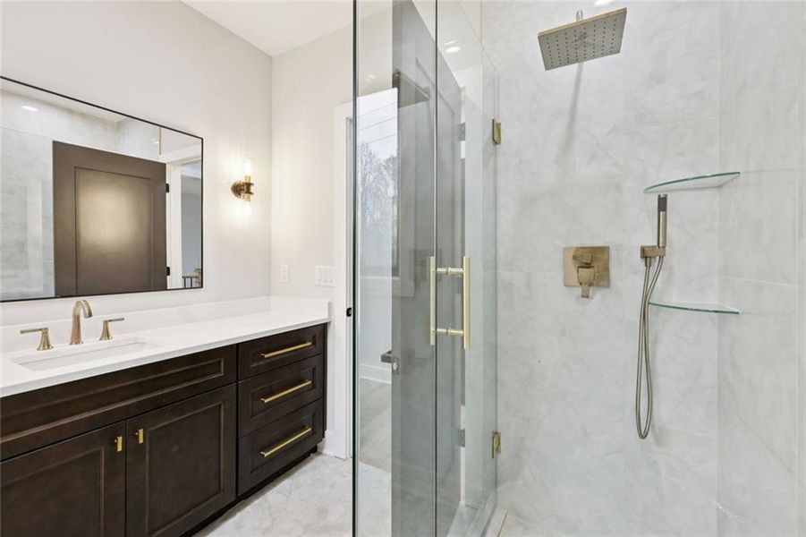 Furnished interior view inside a new home in , Auburn (Image 65).