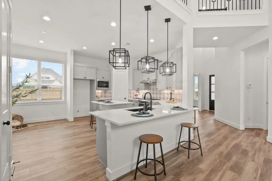 Furnished interior view inside a new home in Brookewater, Rosenberg (Image 5).