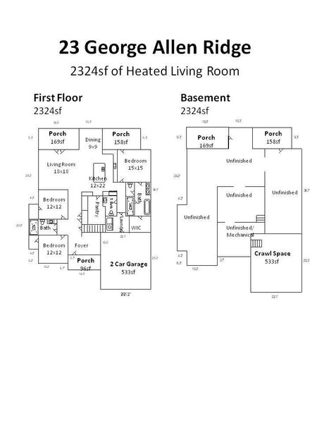 2D floor plan layout of this home in , Arden, NC (Image 3).