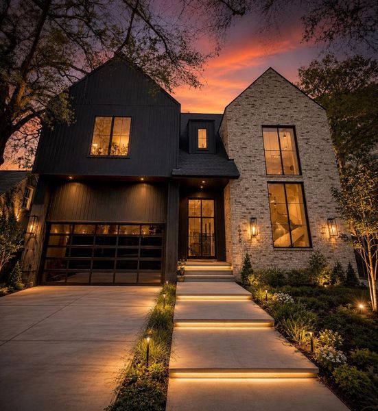 Front exterior of a new home in , Houston, TX, highlighting curb appeal (Image 16). Front exterior of a new home in , Houston, TX, highlighting curb appeal (Image 16).