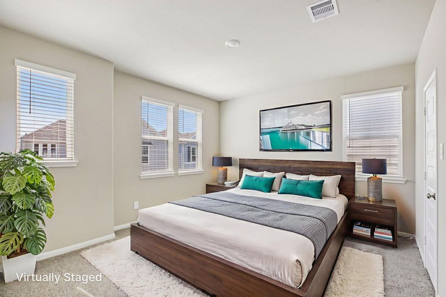 Furnished interior view inside a new home in Kemah Crossing - Luxe Series, Kemah (Image 14).