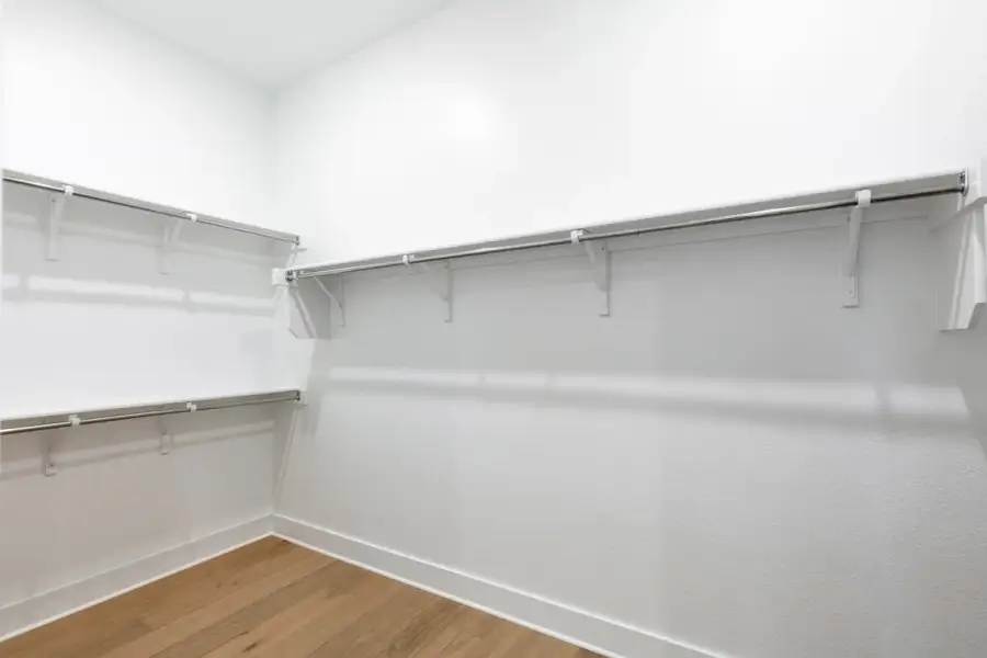 Representative Primary Closet - some options shown