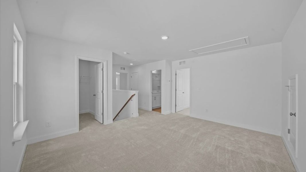 Furnished interior view inside a new home in Essex Village, Franklinton (Image 17).