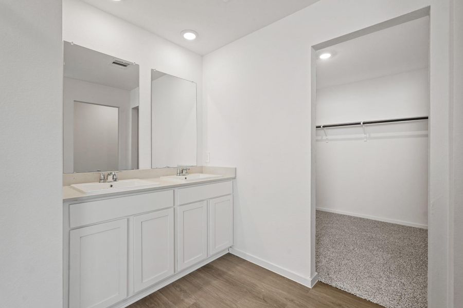 Furnished interior view inside a new home in New Waverly Station, New Waverly (Image 7).