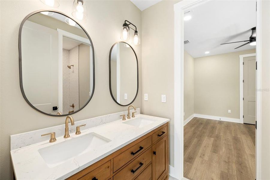 Furnished interior view inside a new home in , Tampa (Image 13).