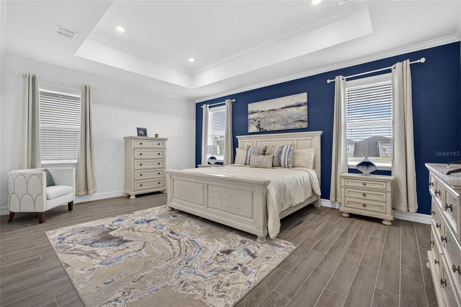 Furnished interior view inside a new home in Heritage Station, Punta Gorda (Image 20).