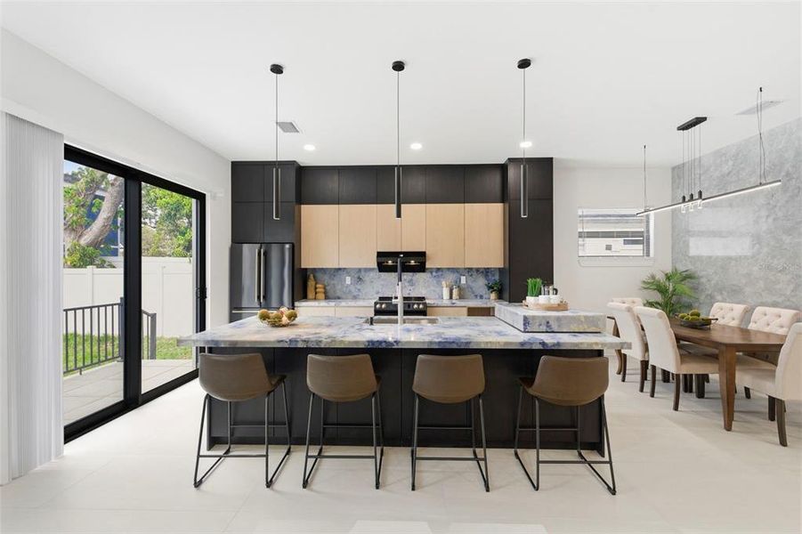 Furnished interior view inside a new home in , Safety Harbor (Image 12).