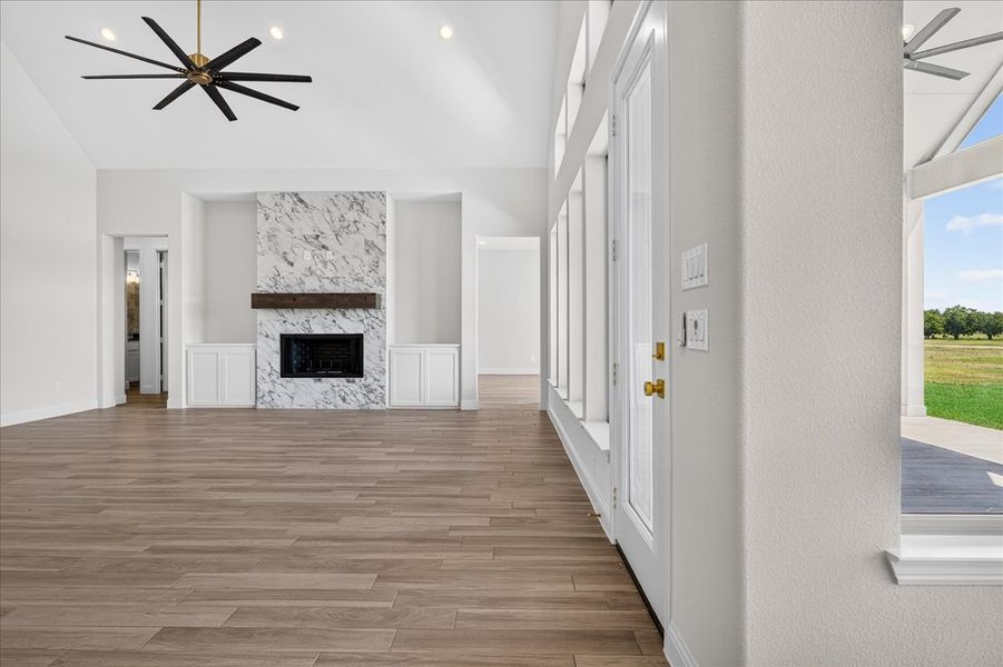 Spacious, unfurnished interior of a new home in Brock Heights, Brock (Image 53).
