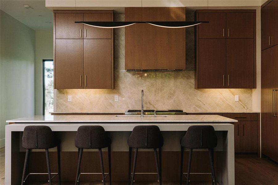 Close-up of interior finishes inside a home in , Dallas (Image 22).