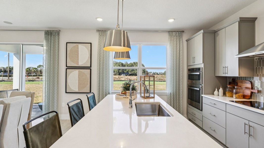 The Mangrove Model Floorplan Kitchen by DRB Homes