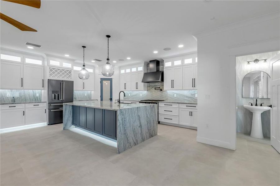 Furnished interior view inside a new home in , New Smyrna Beach (Image 56).