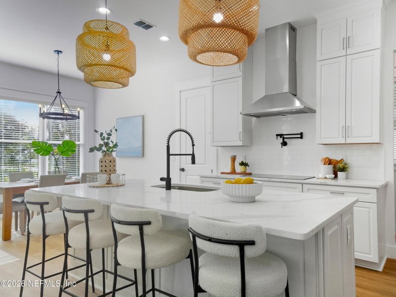 Furnished interior view inside a new home in , Jacksonville Beach (Image 18).