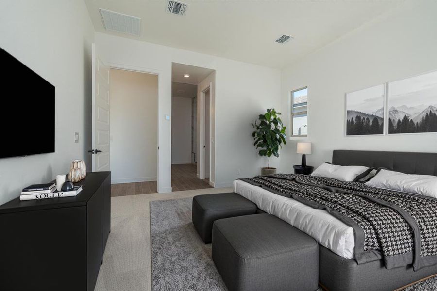 Furnished interior view inside a new home in Soleo, San Tan Valley (Image 11).