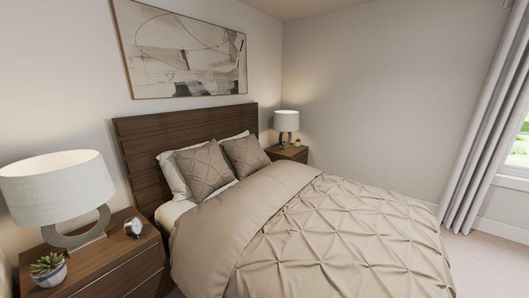 Furnished interior view inside a new home in McConnell Ridge, McLeansville (Image 12).
