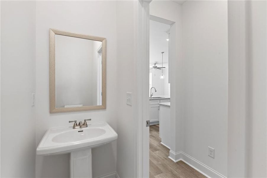Furnished interior view inside a new home in Mulberry Summit, Flowery Branch (Image 9).