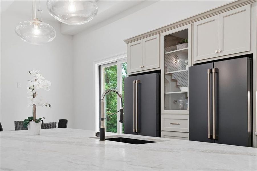 Furnished interior view inside a new home in , Acworth (Image 12).