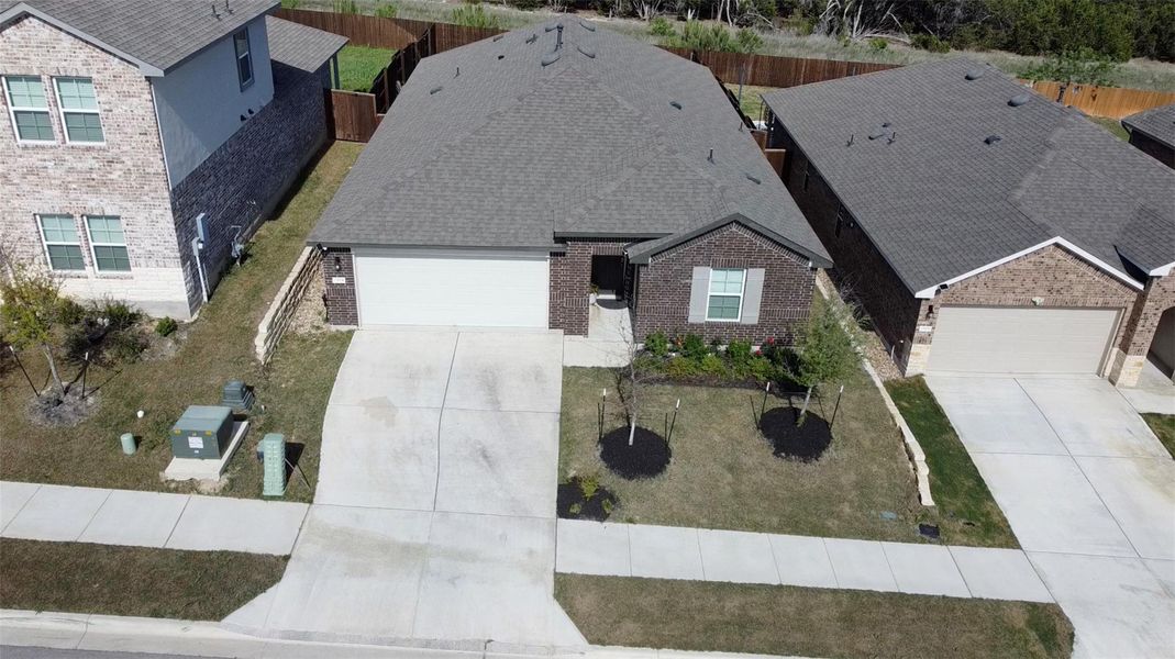 Aerial view of property and surrounding area Aerial view of property and surrounding area