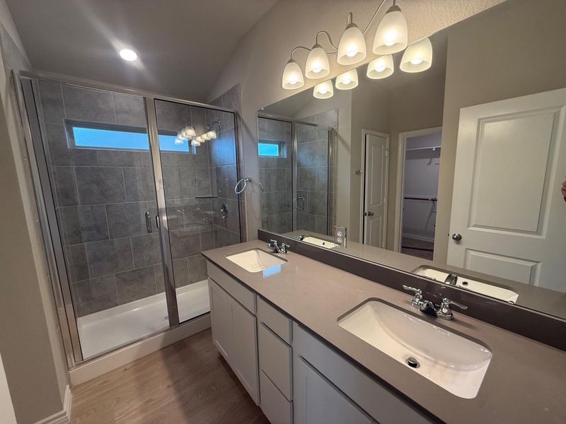 Furnished interior view inside a new home in Southern Pointe, College Station (Image 3). Furnished interior view inside a new home in Southern Pointe, College Station (Image 3).