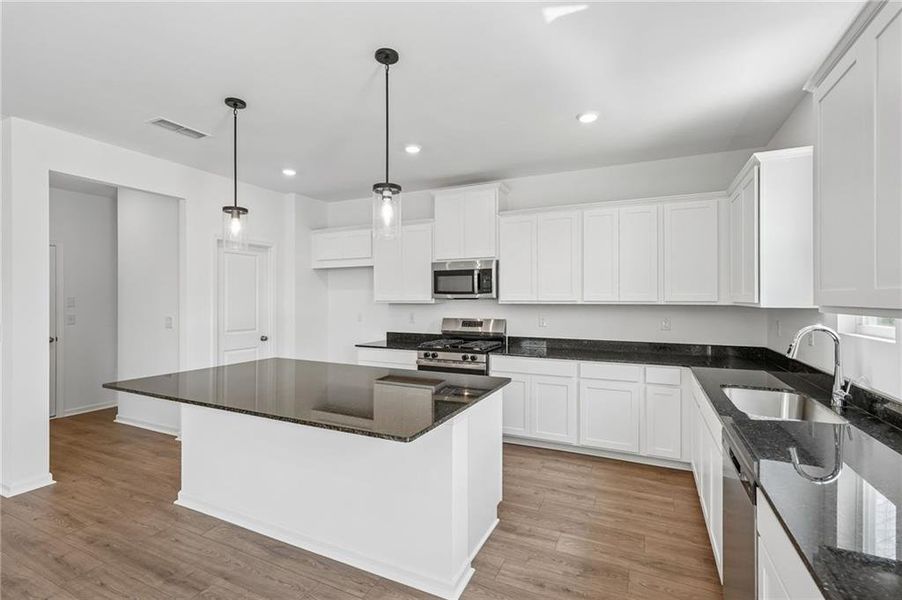 Furnished interior view inside a new home in Heritage River, Euharlee (Image 4).