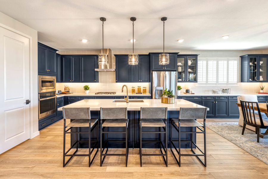 Representative furnished interior of a home built from the Estrella Plan 3514 by Tri Pointe Homes in Terraza, San Tan Valley (Image 4). Representative furnished interior of a home built from the Estrella Plan 3514 by Tri Pointe Homes in Terraza, San Tan Valley (Image 4).