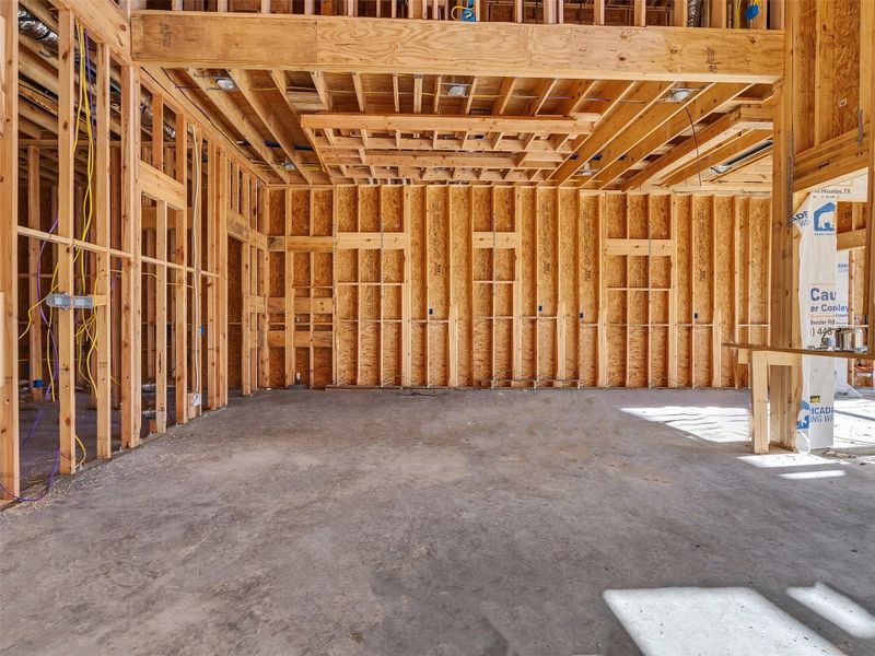 In-progress construction of a new home in , Houston, TX (Image 19).