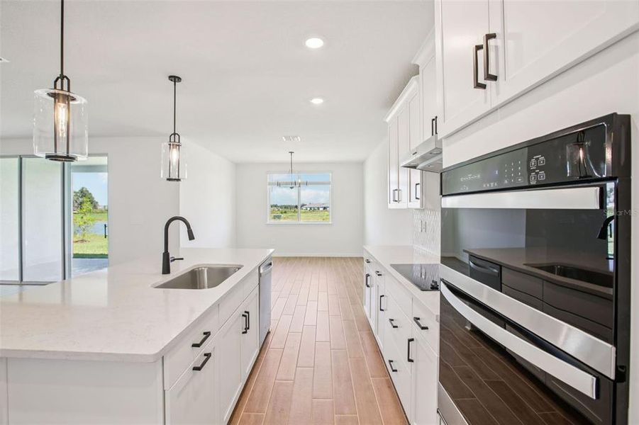 Furnished interior view inside a new home in Two Rivers - Signature Series, Zephyrhills (Image 13).
