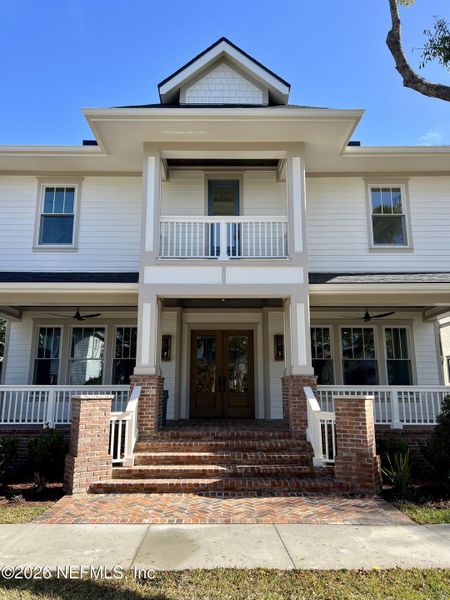 Front exterior of a new home in , Jacksonville, FL, highlighting curb appeal (Image 35).