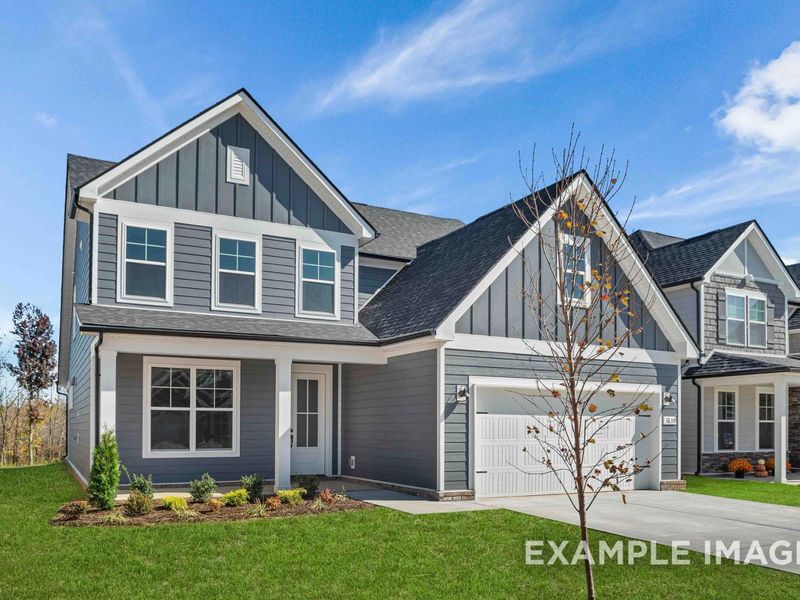 Representative exterior photo of a completed home built from the The Ash A by Davidson Homes LLC in Woods Crossing, Gallatin, TN (Image 24). Representative exterior photo of a completed home built from the The Ash A by Davidson Homes LLC in Woods Crossing, Gallatin, TN (Image 24).