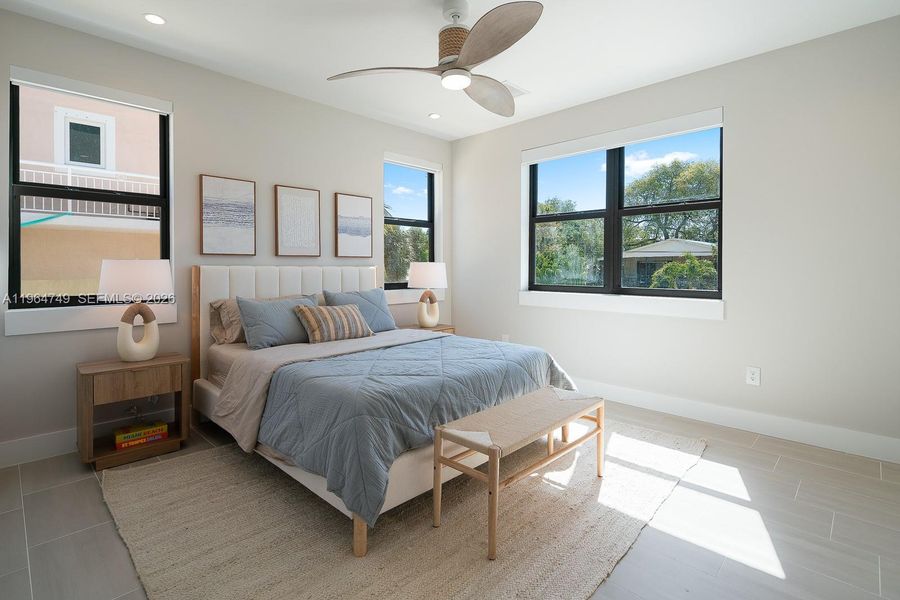 Furnished interior view inside a new home in , Key Largo (Image 15). Furnished interior view inside a new home in , Key Largo (Image 15).